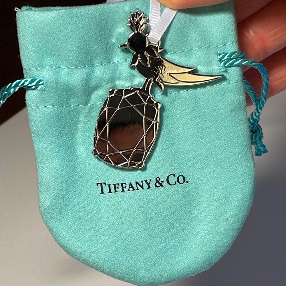 Sale! Tiffany & Co. Silver Bird Ornament with Pouch
